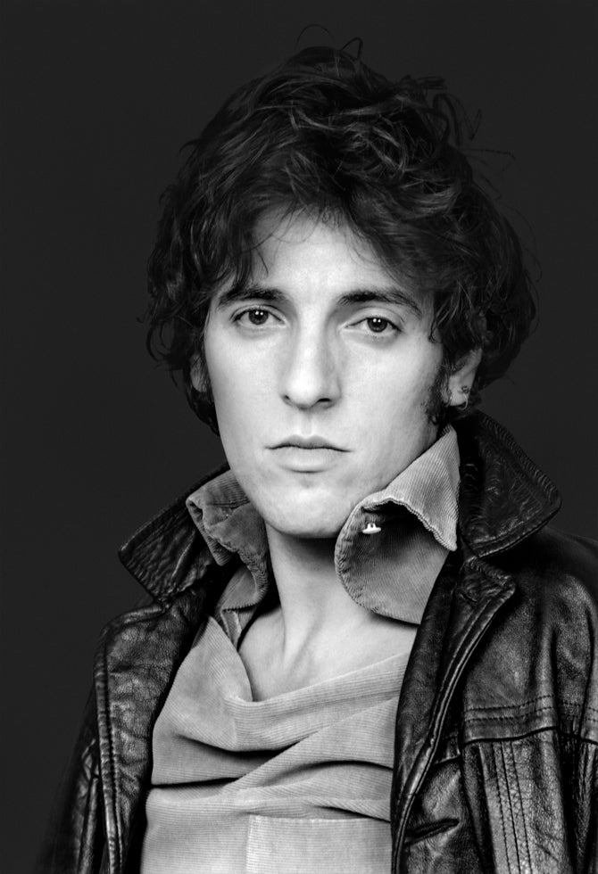 Bruce Springsteen in Leather Jacket in Studio, 1978 - Morrison Hotel Gallery