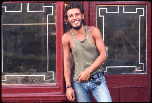 Bruce Springsteen, Jersey Shore, In Front of Windows, 1973 - Morrison Hotel Gallery