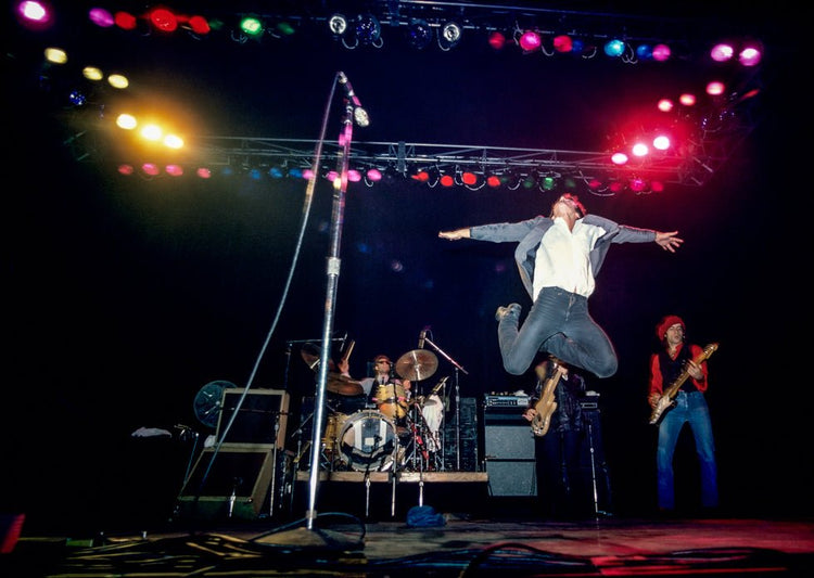 Bruce Springsteen Jumping, Performing with the E Street Band, 1978 - Morrison Hotel Gallery