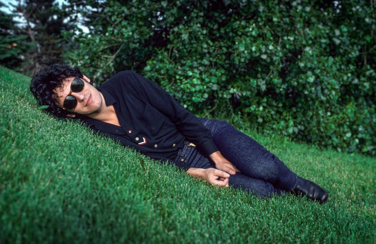 Bruce Springsteen, Laying in the Grass with Sunglasses, 1978 - Morrison Hotel Gallery