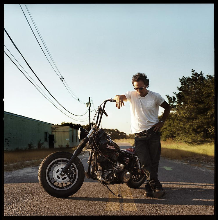 Bruce Springsteen, Motorcycle - Morrison Hotel Gallery