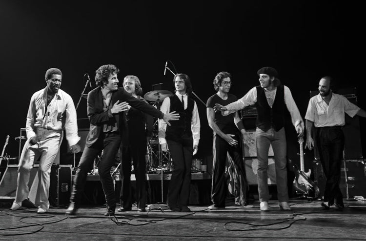 Bruce Springsteen performing with E Street Band, 1978 - Morrison Hotel Gallery