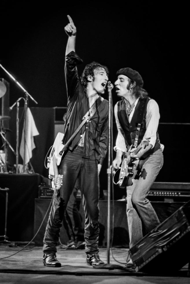 Bruce Springsteen Performing with Steven Van Zandt, 1978 - Morrison Hotel Gallery