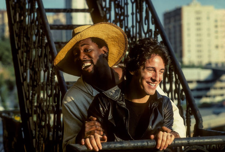 Bruce Springsteen Posing with Clarence Clemons, 1978 - Morrison Hotel Gallery