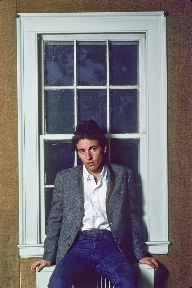 Bruce Springsteen Sitting in Window - Morrison Hotel Gallery