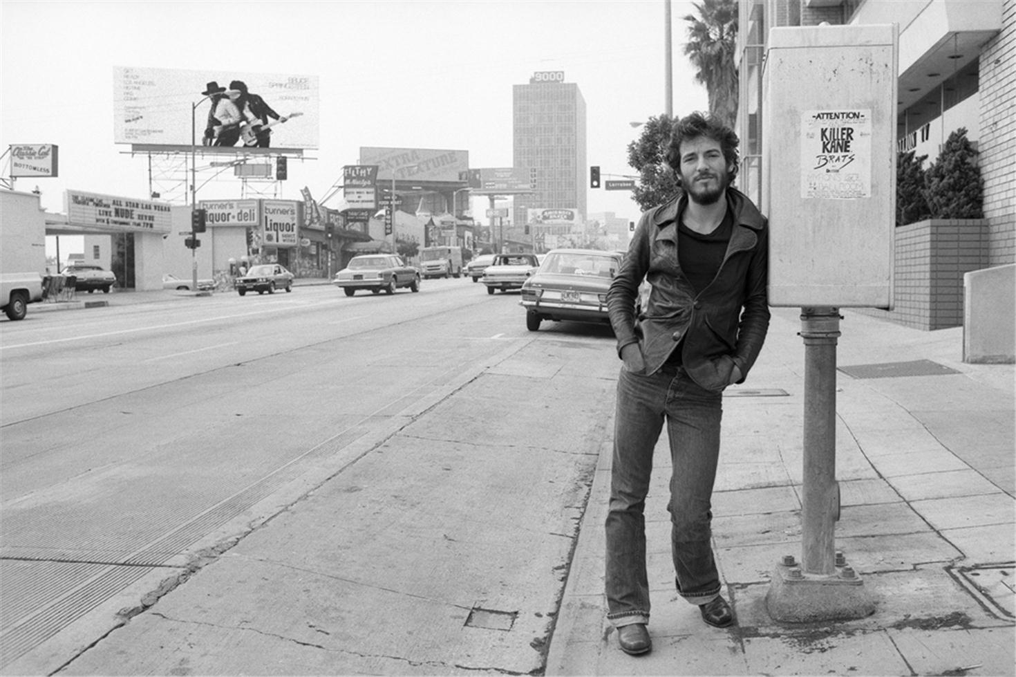 Bruce Springsteen, Sunset Strip, Los Angeles, 1975 - Morrison Hotel Gallery