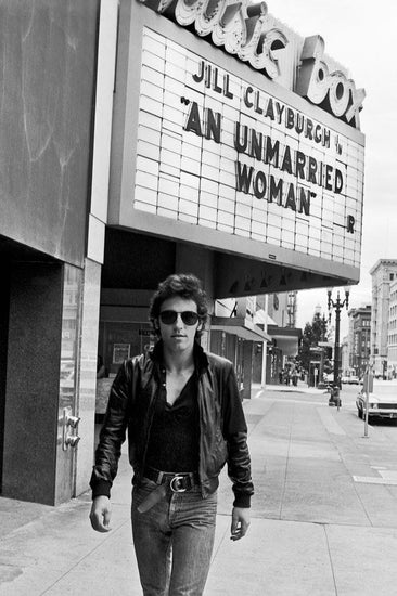 Bruce Springsteen under Marquee, 1978 - Morrison Hotel Gallery