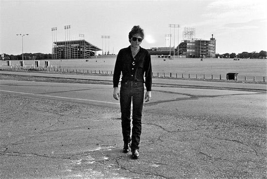 Bruce Springsteen Walking in Amphitheater Parking Lot, 1978 - Morrison Hotel Gallery