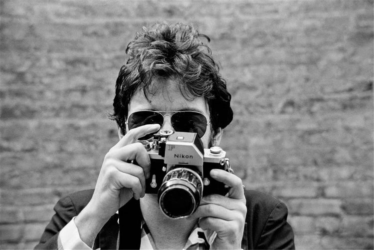 Bruce Springsteen with Nikon Camera, 1978 - Morrison Hotel Gallery