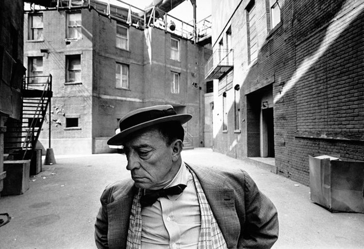 Buster Keaton, MGM Backlot, 1965 - Morrison Hotel Gallery