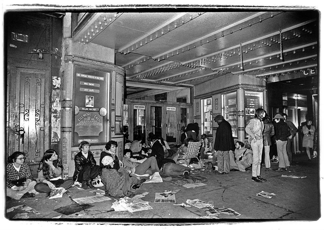 Camping Out for Grateful Dead Tickets, 1970 - Morrison Hotel Gallery