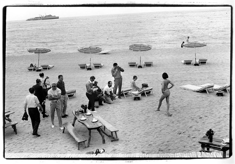 Cannes Beach During the Film Festival, 1967 - Morrison Hotel Gallery