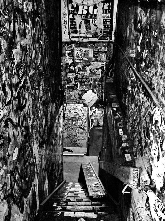 CBGB, Last Days, Stairs - Morrison Hotel Gallery