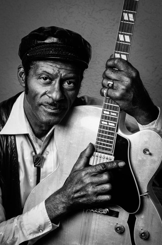 Chuck Berry, With Guitar, 1987 - Morrison Hotel Gallery