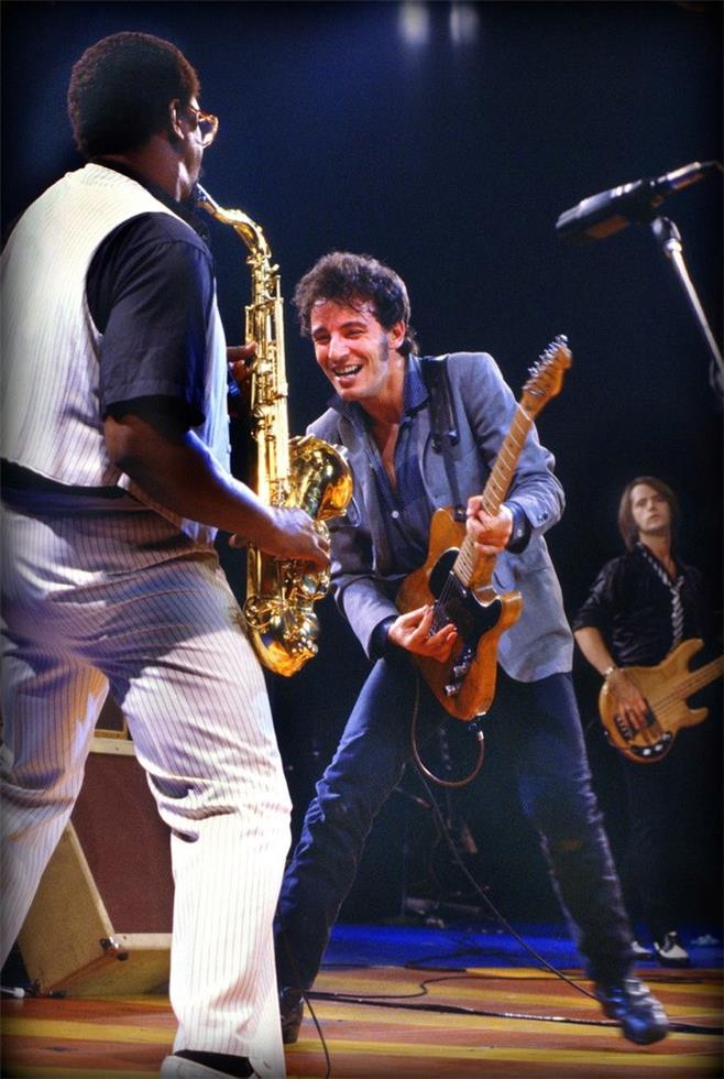 Clarence Clemons and Bruce Springsteen, E Street Band, NY, 1979 - Morrison Hotel Gallery