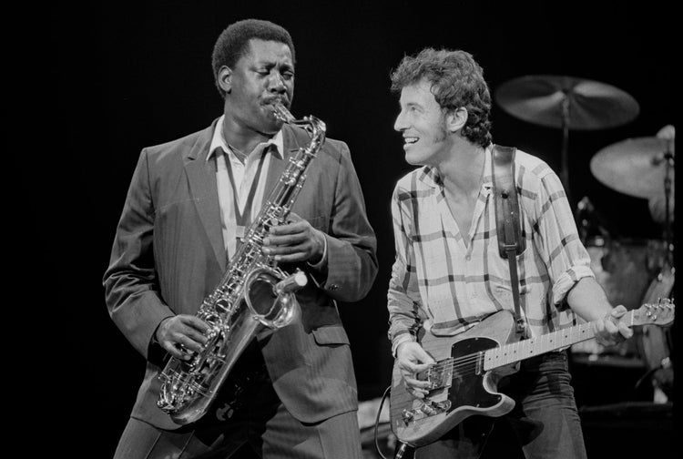 Clarence Clemons and Bruce Springsteen, Oakland, CA, September 19, 1985. - Morrison Hotel Gallery