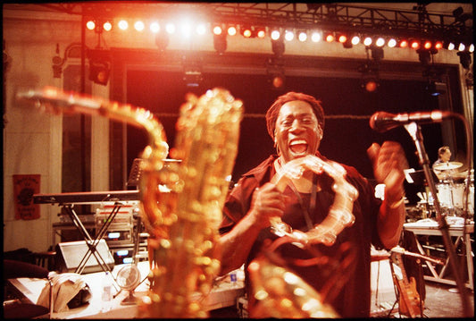 Clarence Clemons, Asbury Park Convention Hall, 2002 - Morrison Hotel Gallery
