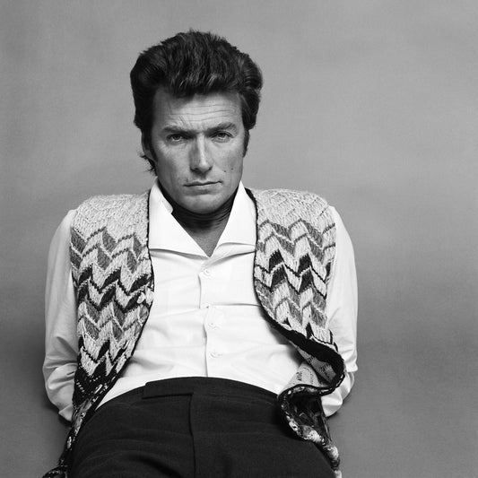 Clint Eastwood in a Sweater Vest, 1969 - Morrison Hotel Gallery
