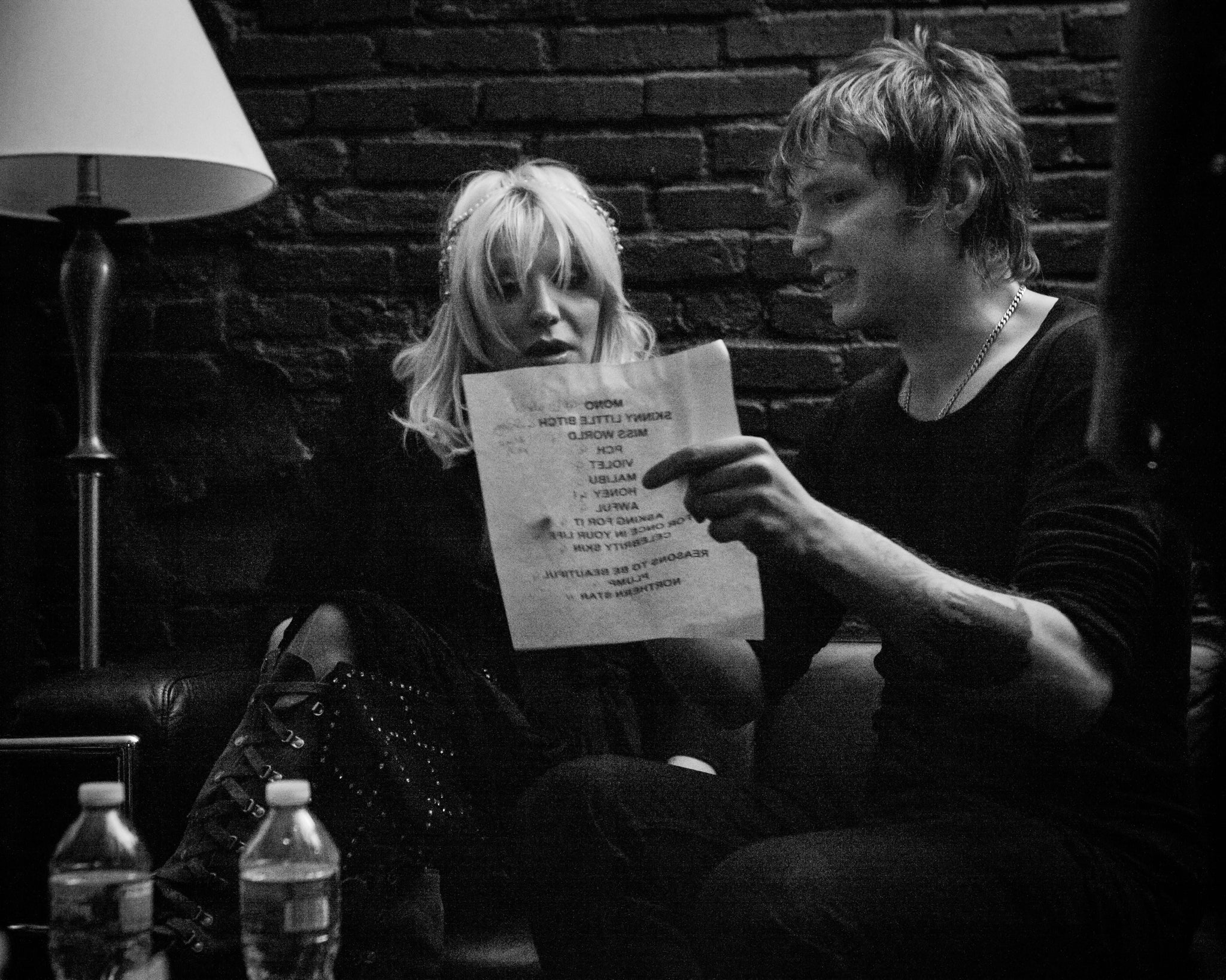 Courtney Love, backstage, Philadelphia, PA, 2013 - Morrison Hotel Gallery