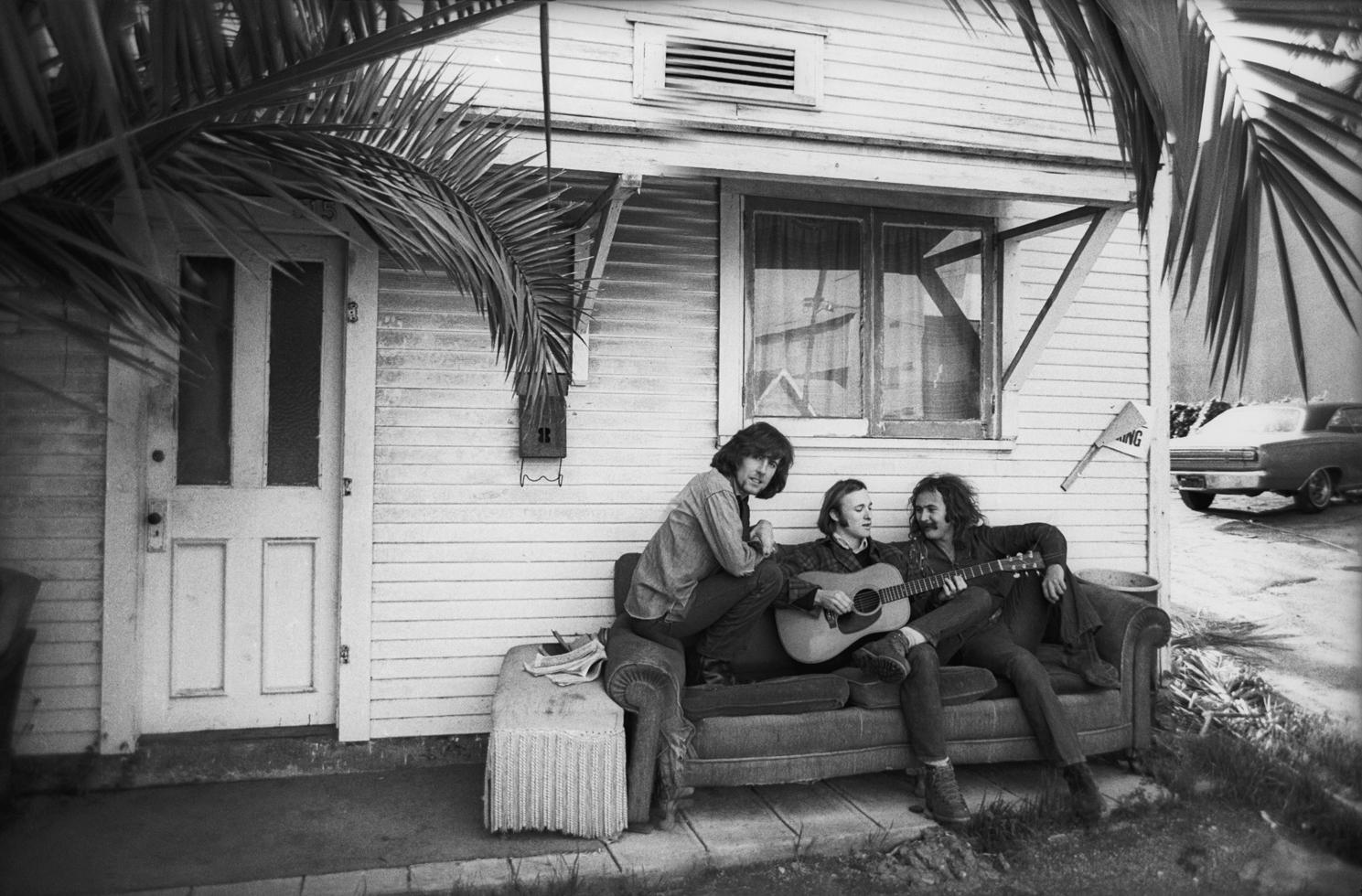 Crosby, Stills & Nash Album Cover Outtake, West Hollywood, CA 1969 - Morrison Hotel Gallery