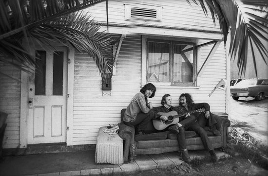 Crosby, Stills & Nash Album Cover Outtake, West Hollywood, CA 1969 - Morrison Hotel Gallery