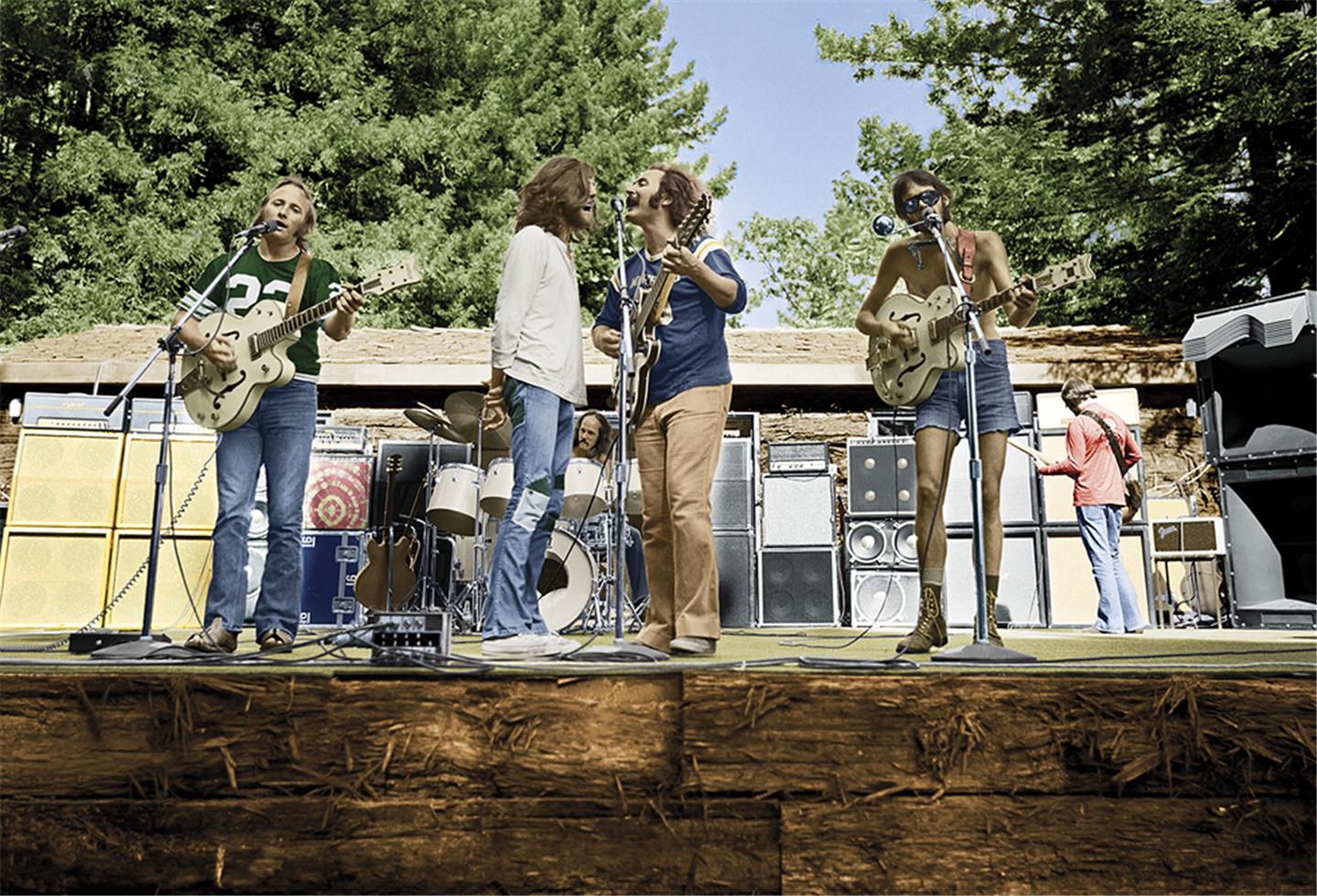 Crosby, Stills, Nash & Young, Broken Arrow Ranch, 1974 - Morrison Hotel Gallery