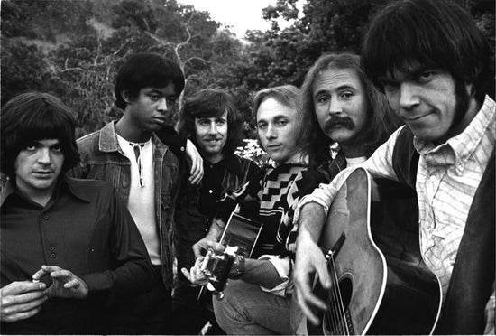 Crosby, Stills, Nash & Young, Portrait, 1969 - Morrison Hotel Gallery