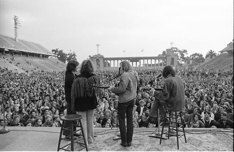 Crosby, Stills, Nash, & Young, San Diego, CA, 1969 - Morrison Hotel Gallery