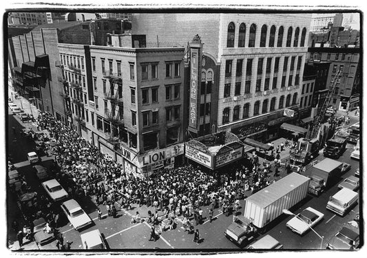 Crowd for Crosby, Stills & Nash Ticket Sales, Fillmore East, May, 1970 - Morrison Hotel Gallery
