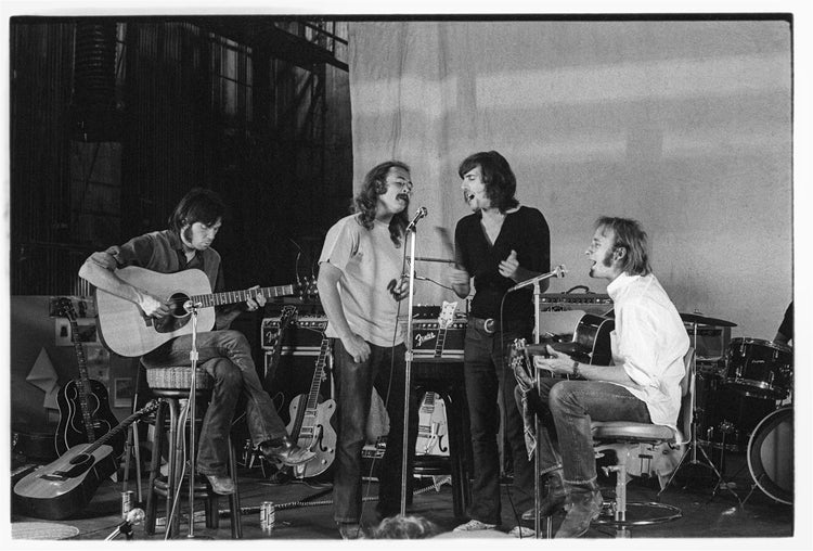 CSNY, Rehearsing For Woodstock at Peter Tork's, 1969 - Morrison Hotel Gallery