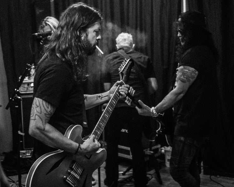 Dave Grohl, Slash, Florence, Italy, 2018 - Morrison Hotel Gallery