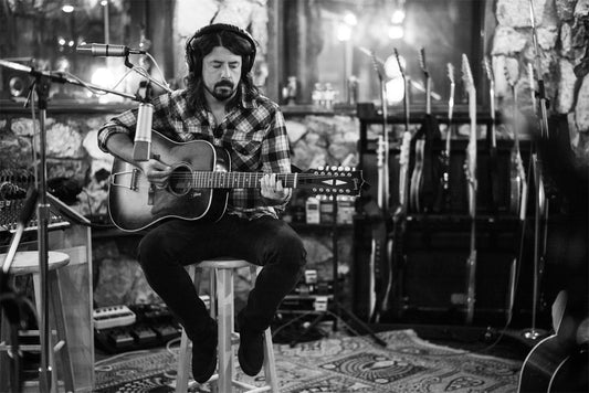 Dave Grohl, Sonic Highways recording sessions, Seattle, WA, 2014 - Morrison Hotel Gallery