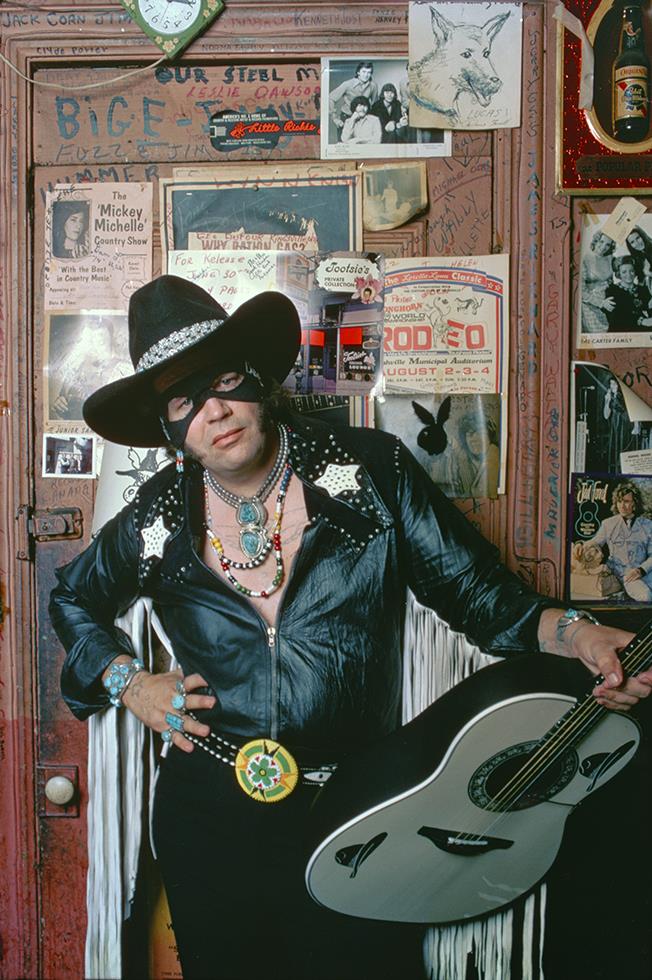 David Allan Coe, the original Rhinestone Cowboy, Tootsies Orchid Lounge, Nashville, TN,1975 - Morrison Hotel Gallery