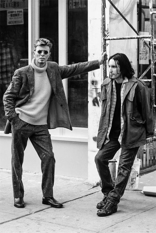David Bowie and Trent Reznor, NYC, 1997 - Morrison Hotel Gallery