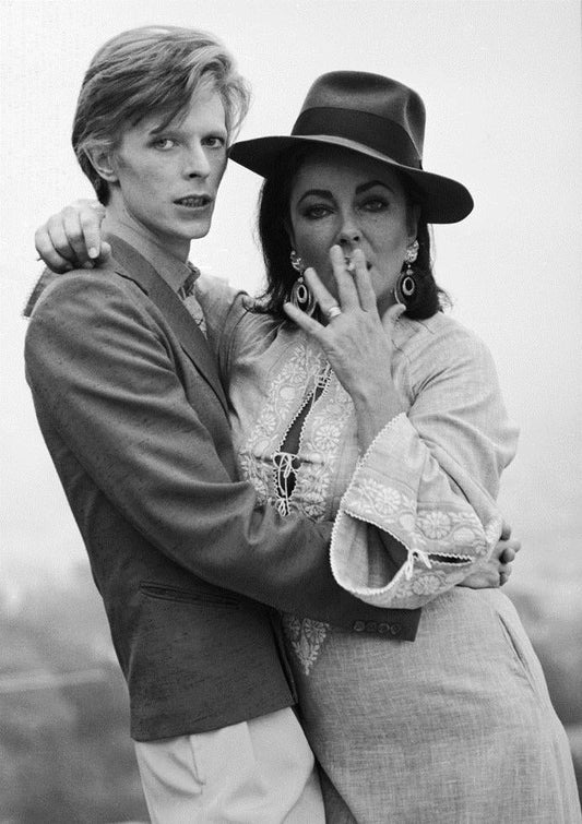 David Bowie & Elizabeth Taylor - Morrison Hotel Gallery