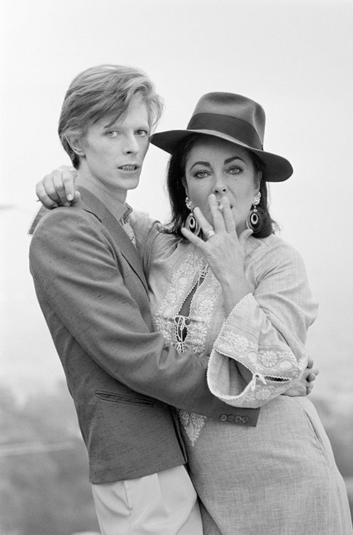 David Bowie & Elizabeth Taylor - Morrison Hotel Gallery