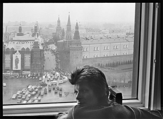 David Bowie, filming in Moscow, 1973 - Morrison Hotel Gallery