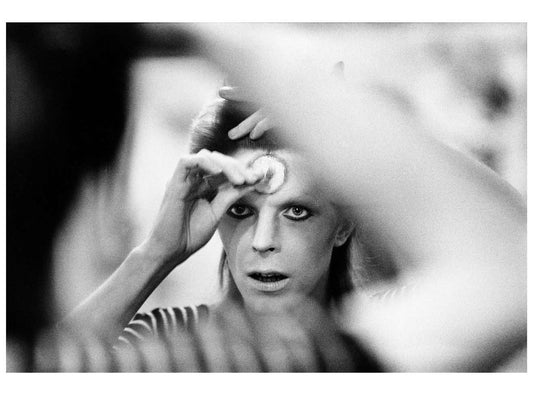 David Bowie, Makeup Close-Up, United Kingdom Tour 1973 - Morrison Hotel Gallery