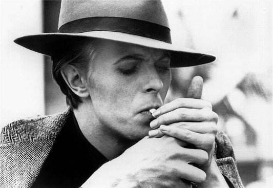 David Bowie on set, The Man Who Fell to Earth, 1975 - Morrison Hotel Gallery