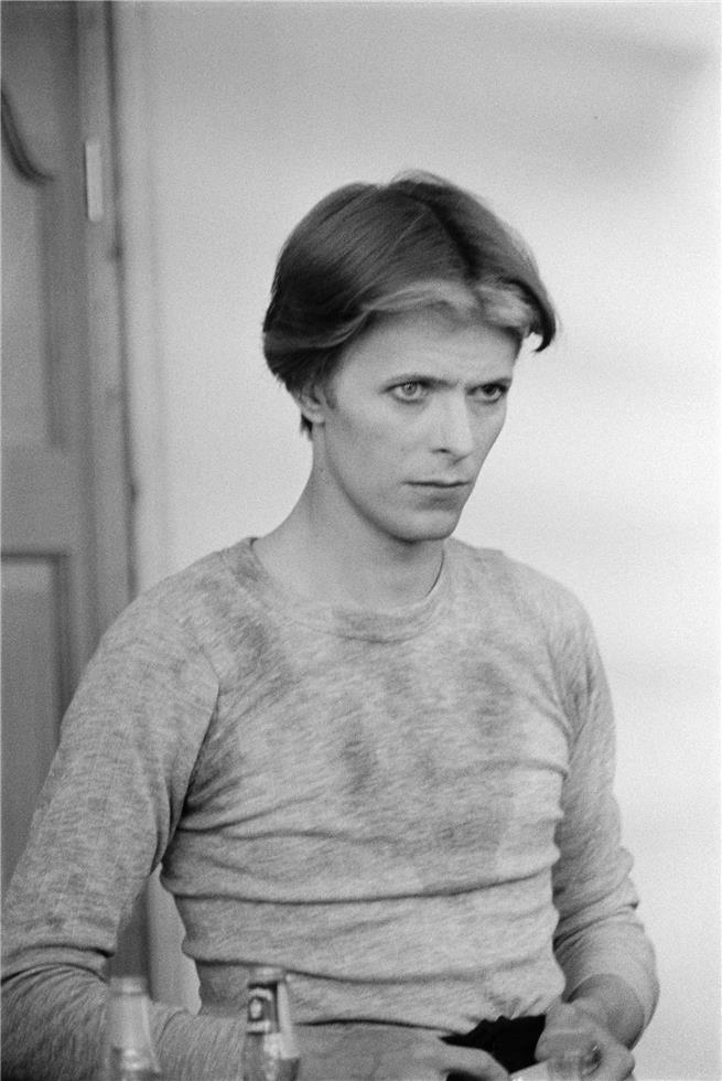David Bowie, on set, The Man Who Fell to Earth, 1975 - Morrison Hotel Gallery