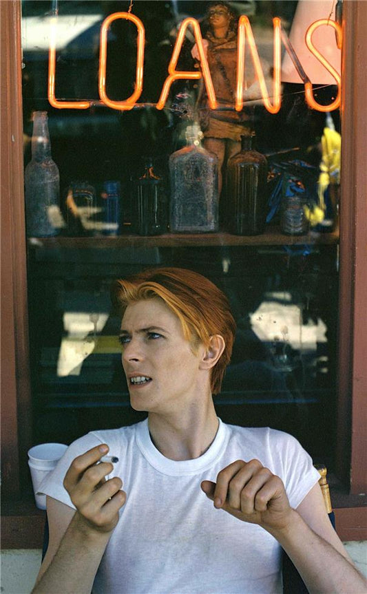 David Bowie, On the Set of The Man Who Fell To Earth, New Mexico - Morrison Hotel Gallery