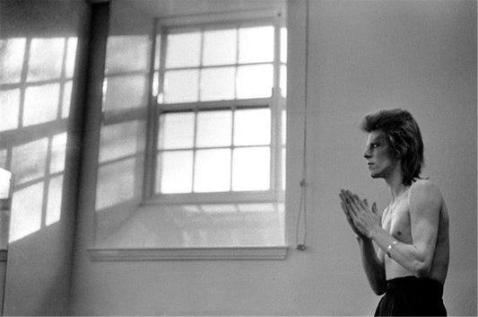 David Bowie, Praying By Windows, Scotland, Summer, 1973 - Morrison Hotel Gallery