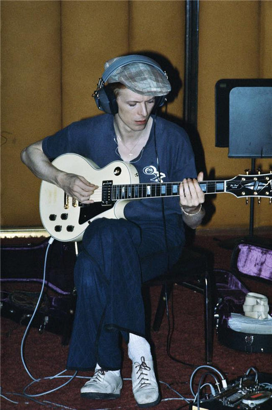 David Bowie, recording, Cherokee Studios, Hollywood - Morrison Hotel Gallery