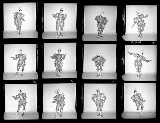 David Bowie, Scary Monsters, Contact Sheet #2, London, 1980 - Morrison Hotel Gallery