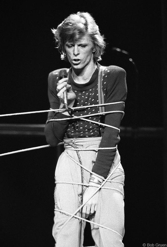 David Bowie, Tied Up, NYC, 1974 - Morrison Hotel Gallery