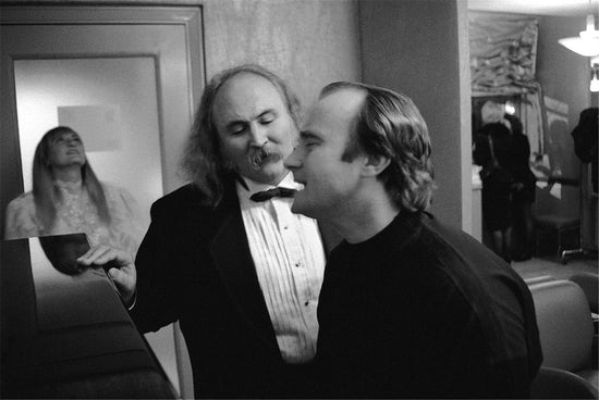 David Crosby and Phil Collins, NYC, 1989 - Morrison Hotel Gallery