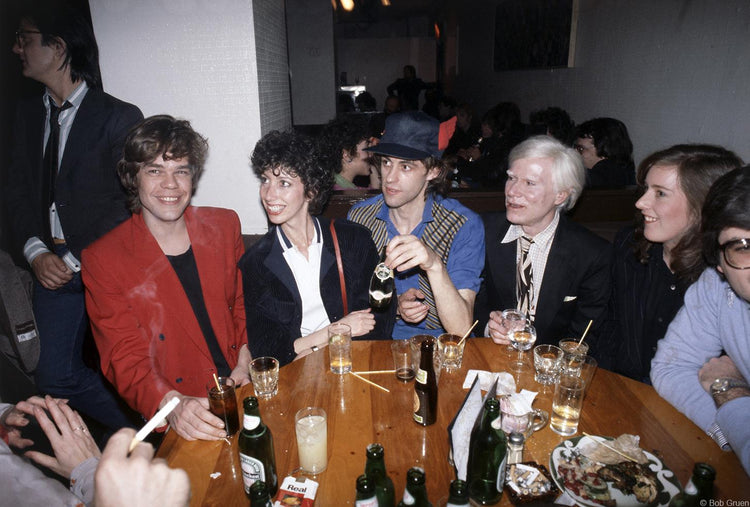 David Johansen, Bob Geldof and Andy Warhol, NYC, 1979 - Morrison Hotel Gallery