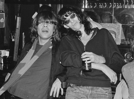 David Johansen & Joey Ramone, CBGB, NYC, 1976 - Morrison Hotel Gallery