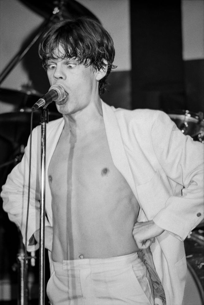 David Johansen performing at The Bottom Line, NYC, 1978 - Morrison Hotel Gallery