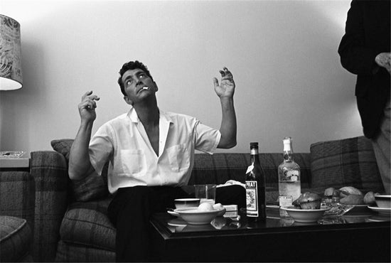 dean martin cigarette WITH COCKTAIL & 24X36 POSTER Dean Martin, 1961
